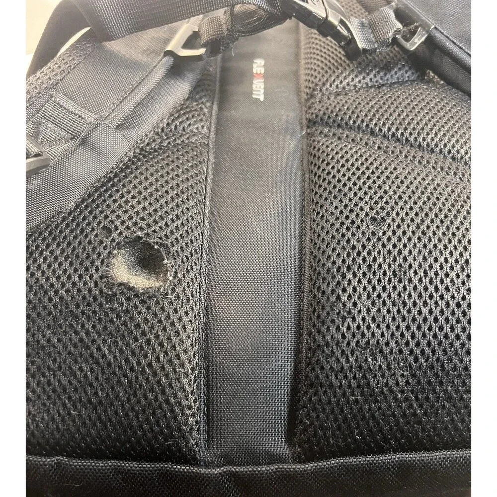 The North Face Jester NF0A3KV7 28L Backpack Black Gray Graphic FlexVent